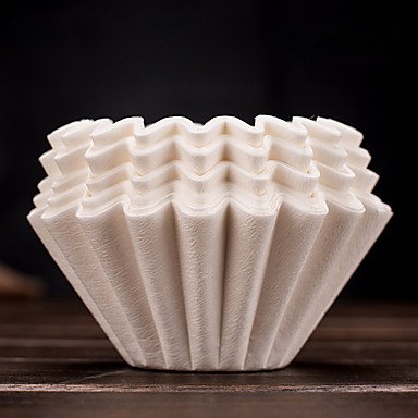 Xiao&fei ml Paper Coffee Filter , 2 cups Drip Coffee Maker Disposable , 4-cup