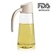 Olive Oil Dispenser Bottle, Vinegar Dispensing Cruets, 17 Oz Condiment Oil Glass Bottle, Apricot
