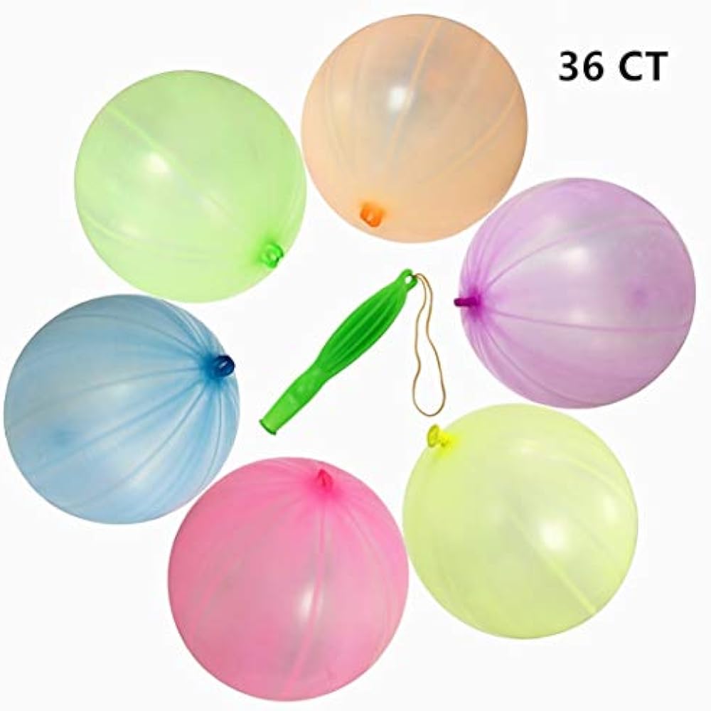 36PCS Party Favors Punch Balls 12" Round Punching Balloons Decorations