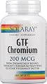 Solaray - Gtf Chromium, 200 mcg, 200 capsules