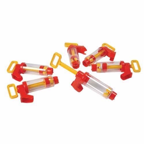 Constructive PlaythingsWater Pumps. For Ages 3 Years and Up, Set of 6