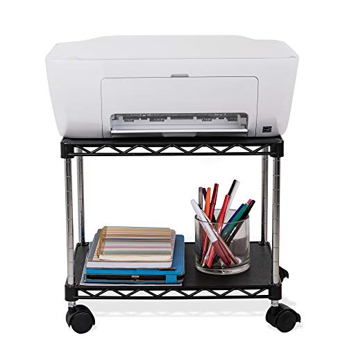 Ripley - ZBRANDS CARRO DE IMPRESORA SOPORTE DE FAX MÓVIL CON RUEDAS  GIRATORIAS ACABADO NEGRO 2 NIVELES DE ALTA RESISTENCIA (MINI)