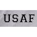 USAF Athletic Air Force Short Sleeve T-Shirt in Sport Grey - X-Large
