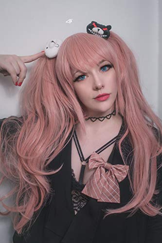 pink junko wig