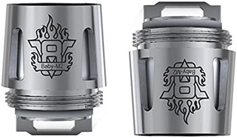 Smok V8-Baby M2 Core Dual Coil Evaporator Heads 0.15/0.25 Ohm Pack of 5 Accessories/Resistance: 0.15 Ohm
