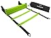 Wacces Adjustable Agility Ladder for Soccer, Speed, Football, Fitness with Carry Bag