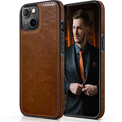 LOHASIC Compatible with iPhone 14 Case, 2022 Luxury Leather
