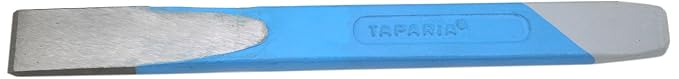 Taparia 1048 Steel (25mm) Cutting Edge Flat Chisel (Blue and Silver)