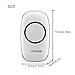 Wireless Doorbell Chime, PHYSEN Door Bell Chimes Operating at over 1300-ft Range Adjustable 58 Melodies & 5 Volume Levels
