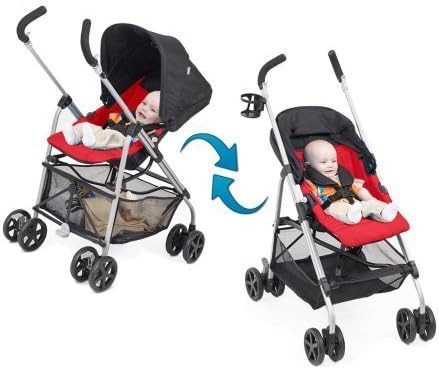 Urbini Reversi Stroller, Red by Urbini