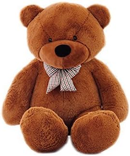 Giant Huge Cuddly Stuffed Animals Plush Teddy Bear 4.5 Foot Birthday Gift