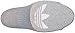 adidas Originals Women's Superlite Quarter Socks (3-Pair), Clear Grey - Ch Solid Grey Marl/White, Medium, (Shoe Size 5-10)