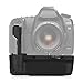 Powerextra BG-E6 Vertical Battery Grip + AA-Size Battery Holder for Canon EOS 5D Mark II Digital SLR Camera Work with 2 pcs LP-E6/LP-E6N or 6 AA-Size Batteries