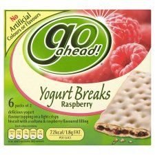 Go Ahead Yogurt Breaks Raspberry 6 X 2 Pack 216G