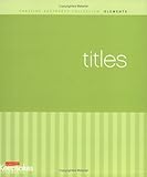 Creating Keepsakes Collection: Elements by Tracy White