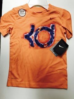 bright orange nike shirt