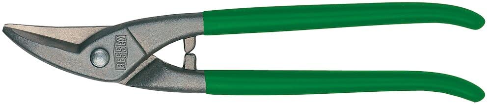 Bessey D107-275L Left Cutting Punch Snips, Blue/Grey