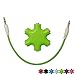 SEGMOI® Snowflakes Shape 6-Way 3.5mm Stereo Audio Headset Hub Splitter Up to 5 Headphones for iPhone 4 4S 5 5S 6 6Plus iPad iPod Touch Mp3 Mp4 Samsung HTC BlackBerry LG Huawei Xiaomi (Blue)