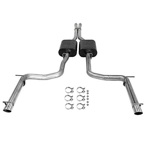 Flowmaster 817508 Cat-back System 409S - Dual Rear Exit - American Thunder - Aggressive Sound - Thumbnail 2