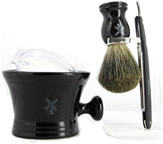 Straight Razor Shaving Set with 5/8" Giesen &amp; Forsthoff Straight Razor
