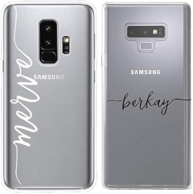 Samsung Galaxy Note Fan Edition Kilif Kisiye Ozel Isim Ad Sayi El Yazili Baskili Esnek Silikon Arka Kapak Amazon Com Tr