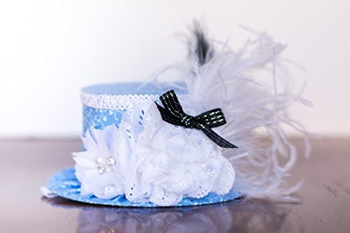 Alice In Wonderland Mini Top Hat - Birthday Hat - Tea Party - Alice Mini Hat