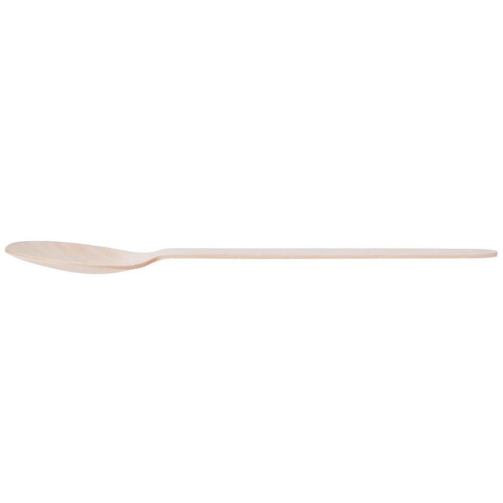 Perfect Stix Green Spoon 110 Birchwood Compostable Cutlery Taster Spoon with Concave, 4-1/2" Length (Pack of 100): Industrial & Scientific