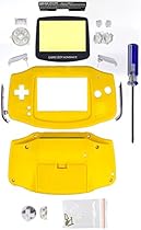 Game Boy Advance [GBA] Replacement Case/Shell/Housing [Yellow] [Mortoff Games]