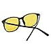 Berwke Night Driving Glasses for Women Men Anti Glare Polarized Night Vision Glasses Black