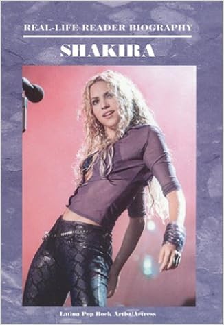 Amazon Com Shakira Real Life Reader Biography 9781584150718 Wilson Wayne Books
