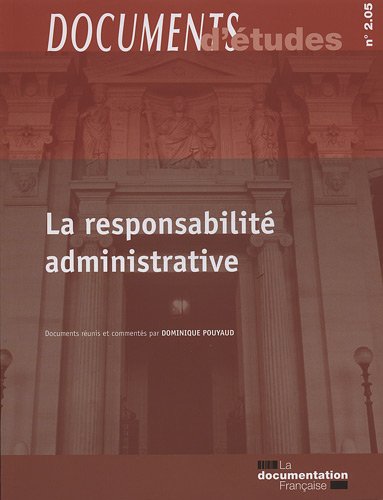 La  responsabilité administrative