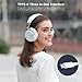 Bluedio T4 (Turbine) Active Noise Cancelling Bluetooth Headphones with Mic Over-ear Swiveling Wired and Wireless headphones Headset for Cell Phone/TV/PC bass fashion (White)