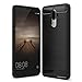 Huawei Mate 9 Case, Ranyi [Carbon Fiber Series] [Accent Texture] [Shock-Absorption] Premium Hybrid Carbon Fiber Slim Flexible Case Cover for Huawei Mate 9 5.9 inch (2016), black