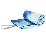 Limber Stretch Yoga Mat towel - Microfiber Bikram Hot Yoga Towel - Non Slip and Sweat Absorbent perfect for Bikram, Ashtanga, Vinyasa yoga