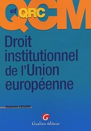 Droit institutionnel de l'Union européenne