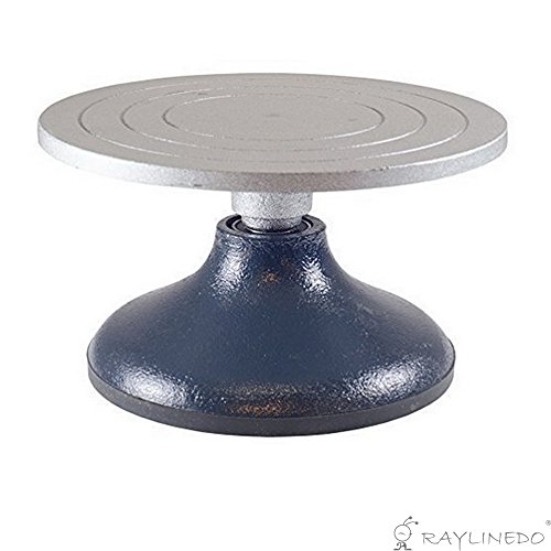 RayLineDo-Metal-Pottery-Turntable-Wheel-180mm-Diameter-Clay-Sculpture-Swivel-Plat