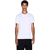 Armani Exchange Men's Solid Colored Basic Pima Crew Neck