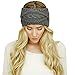 Lookatool® Womens Warm Hat Skiing Cap Knitted Empty Skull Beanie Headband (Dark Gray)