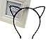 Yaslnn 6pcs Cute Cat Ears Sexy Womens Attractive Vivid Color Cat Ear HeadBand Hair Band for party