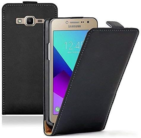VCOMP Case Cover Eco-Leather Real for Samsung Galaxy Grand Prime Plus/Grand Prime (2016)/Galaxy J2 Prime/SM-g532 F g532 m g532g