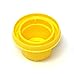 JSP Manufacturing 2Pack Blitz Yellow Gas Can Spout Cap fits self-Venting Gas can spouts 900302 900092 900094 Aftermarket (SPOUTS NOT Included)