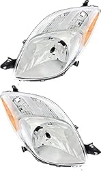 For Toyota Yaris Hatchback Headlights Lamps Set