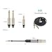 UGREEN 1/8 to 1/4 Stereo Cable 3.5mm TRS to Dual 6.35mm 1/4 TS Mono Y Splitter Audio Cord Adapter Compatible with iPhone, PC, Computer Sound Card, Mixer, Multimedia Speaker, Home Stereo System 3.3FT