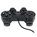 Baigeda Plug and Play Game Controller with USB 2.0 Wired Dual Shock D Input Joypad, 4.9-Feet (1.5 Meters) USB Cable, Blackthumb 2