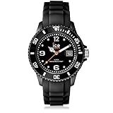 Ice-Watch Men's SI.BK.B.S.09 Sili Collection Black Plastic and Silicone Watch