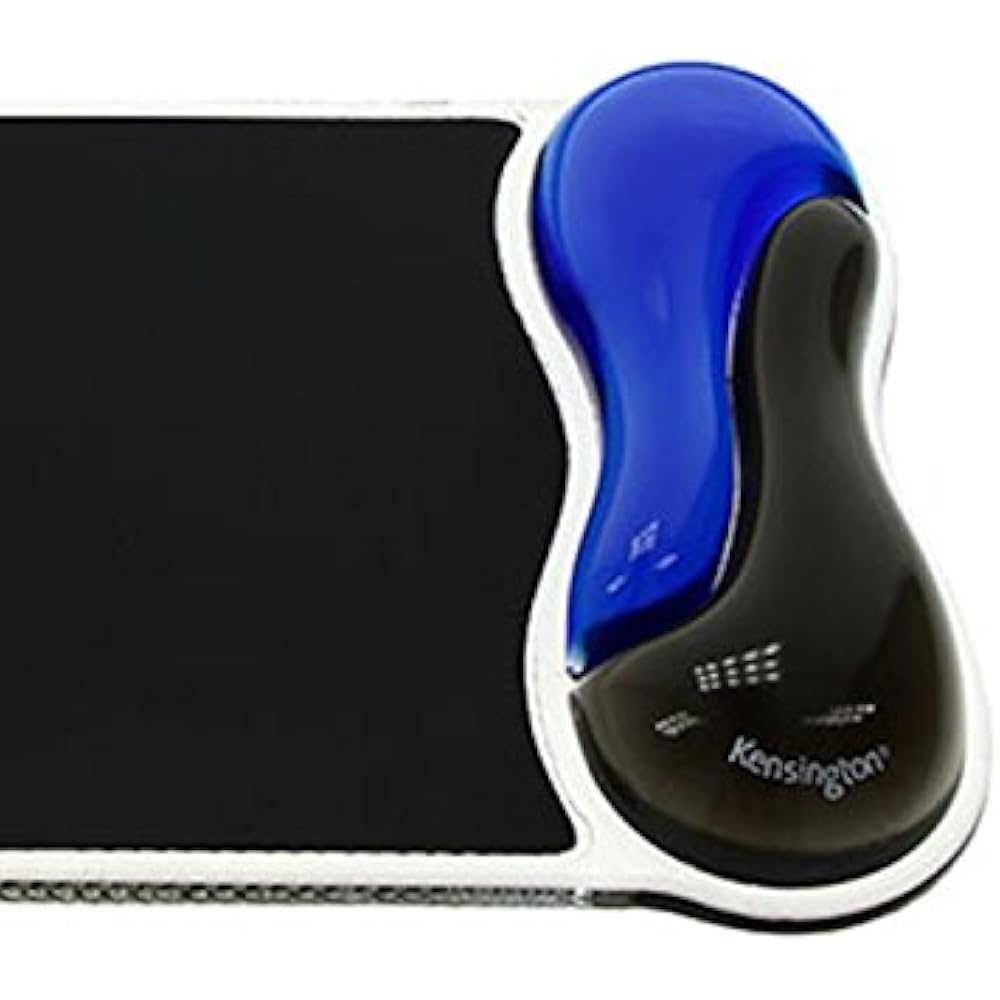 Duo Gel Mouse Pad Wrist Rest Blue (K62401AM) Computers & Accessories