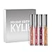 KYLIE COSMETICS FULL-SIZE 4PC HOLIDAY KIT | MATTE LIQUID LIPSTICKS & GLOSS