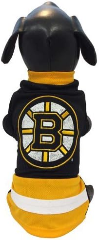 All Star DogsBoston Bruins Pet Mesh Sports Jersey, X-Small