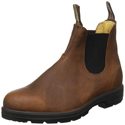 blundstone pebbled brown