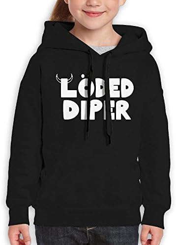 Unisex Casual Custom Fashion Hoodies, Loded Diper Fashion Youth Hoodies Small